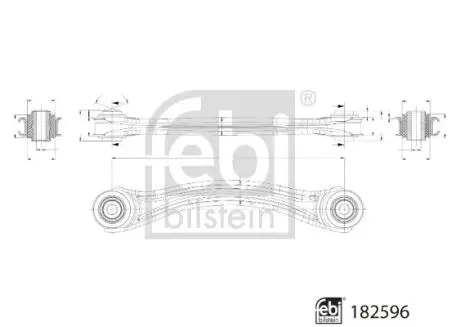 182596 Автозапчастина FEBI BILSTEIN підбір по vin на Brocar