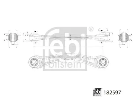 182597 Автозапчастина FEBI BILSTEIN підбір по vin на Brocar