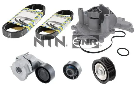 KAP859440 Водяний насос+ комплект поліклинових ременів SNR NTN підбір по vin на Brocar