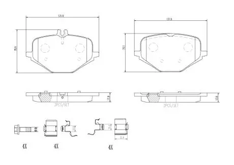P50167 Автозапчастина BREMBO підбір по vin на Brocar