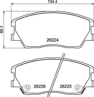 P30121E Автозапчастина BREMBO підбір по vin на Brocar