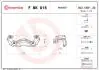 FBK015 Скоба гальмівного супорта BREMBO підбір по vin на Brocar