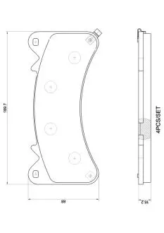 P10103 Автозапчастина BREMBO подбор по vin на Brocar