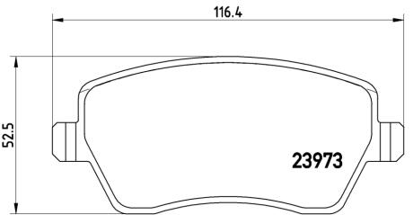 P68033E Автозапчастина BREMBO подбор по vin на Brocar