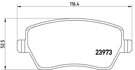 P68033E Автозапчастина BREMBO підбір по vin на Brocar