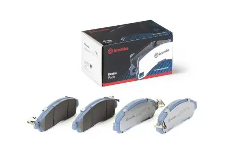 P56120E Комплект гальмівних накладок, дискове гальмо BREMBO підбір по vin на Brocar