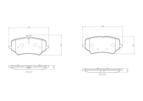 P50176 Автозапчастина BREMBO підбір по vin на Brocar