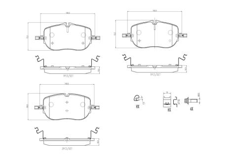 P50173 Автозапчастина BREMBO підбір по vin на Brocar