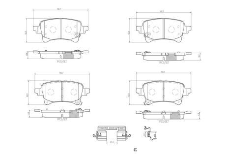 P37029 Автозапчастина BREMBO підбір по vin на Brocar