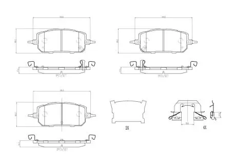 P49067 Автозапчастина BREMBO підбір по vin на Brocar