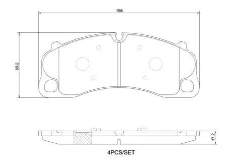 P65045 Автозапчастина BREMBO подбор по vin на Brocar
