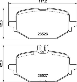 P50172 Автозапчастина BREMBO підбір по vin на Brocar