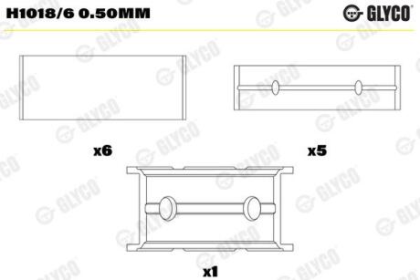 H10186050MM Автозапчастина GLYCO подбор по vin на Brocar