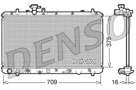 DRM47024 Автозапчастина DENSO подбор по vin на Brocar