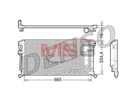 DCN45003 Автозапчастина DENSO підбір по vin на Brocar
