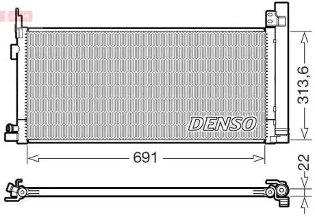 DCN50124 Автозапчастина DENSO подбор по vin на Brocar