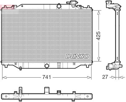 DRM44052 Автозапчастина DENSO підбір по vin на Brocar