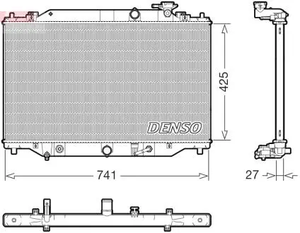 DRM44051 Автозапчастина DENSO підбір по vin на Brocar