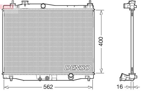 DRM40047 Автозапчастина DENSO підбір по vin на Brocar