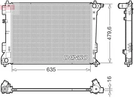 DRM41028 Автозапчастина DENSO подбор по vin на Brocar