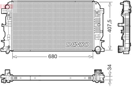 DRM17117 Автозапчастина DENSO підбір по vin на Brocar