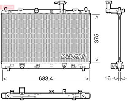 DRM47041 Автозапчастина DENSO підбір по vin на Brocar