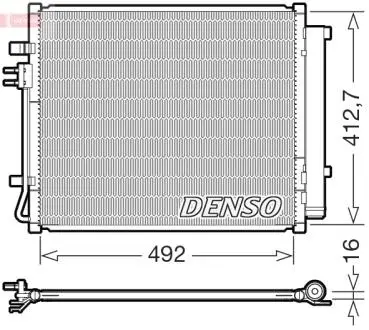 DCN43015 Автозапчастина DENSO подбор по vin на Brocar