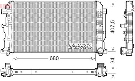 DRM32053 Автозапчастина DENSO підбір по vin на Brocar