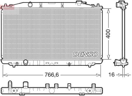 DRM40051 Автозапчастина DENSO підбір по vin на Brocar