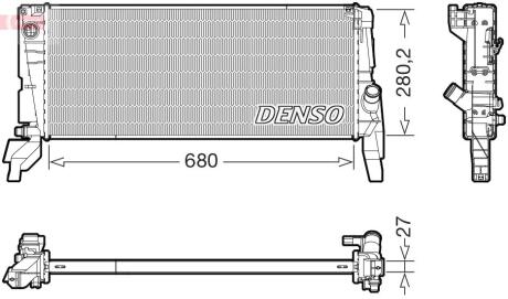 DRM05074 Автозапчастина DENSO підбір по vin на Brocar