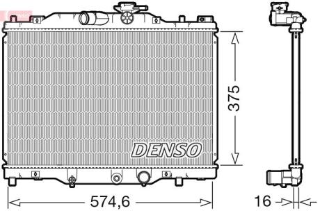 DRM44043 Автозапчастина DENSO підбір по vin на Brocar