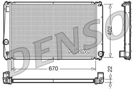 DRM50053 Автозапчастина DENSO подбор по vin на Brocar