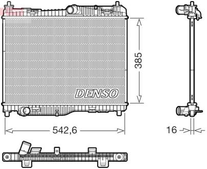 DRM10123 Автозапчастина DENSO подбор по vin на Brocar