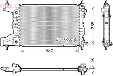 DRM15016 Автозапчастина DENSO подбор по vin на Brocar