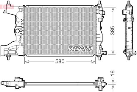 DRM15017 Автозапчастина DENSO подбор по vin на Brocar