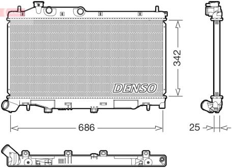 DRM36027 Автозапчастина DENSO подбор по vin на Brocar