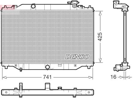 DRM44053 Автозапчастина DENSO подбор по vin на Brocar