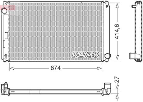 DRM50151 Автозапчастина DENSO подбор по vin на Brocar