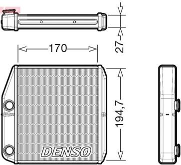 DRR09101 Автозапчастина DENSO підбір по vin на Brocar