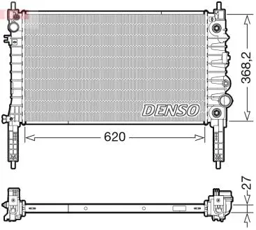 DRM20119 Радіатор DENSO підбір по vin на Brocar
