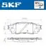 VKBP90630 Комплект гальмівних накладок, дискове гальмо SKF підбір по vin на Brocar