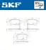 VKBP90174A Комплект гальмівних накладок, дискове гальмо SKF підбір по vin на Brocar