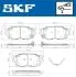 VKBP80619A Комплект гальмівних накладок, дискове гальмо SKF підбір по vin на Brocar