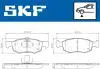 VKBP80618 Комплект гальмівних накладок, дискове гальмо SKF підбір по vin на Brocar