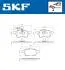 VKBP80573E Комплект гальмівних накладок, дискове гальмо SKF підбір по vin на Brocar