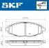 VKBP80532 Комплект гальмівних накладок, дискове гальмо SKF підбір по vin на Brocar