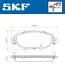 VKBP80390 Комплект гальмівних накладок, дискове гальмо SKF підбір по vin на Brocar