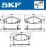 VKBP80383A Комплект гальмівних накладок, дискове гальмо SKF підбір по vin на Brocar