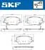 VKBP80346A Комплект гальмівних накладок, дискове гальмо SKF підбір по vin на Brocar