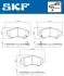 VKBP80334A Комплект гальмівних накладок, дискове гальмо SKF підбір по vin на Brocar